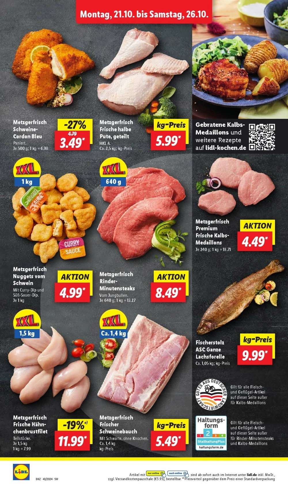 Lidl October 2024 Wöchentliche Angebote, Rabatte, Ermäßigungen und digitale Gutscheine.