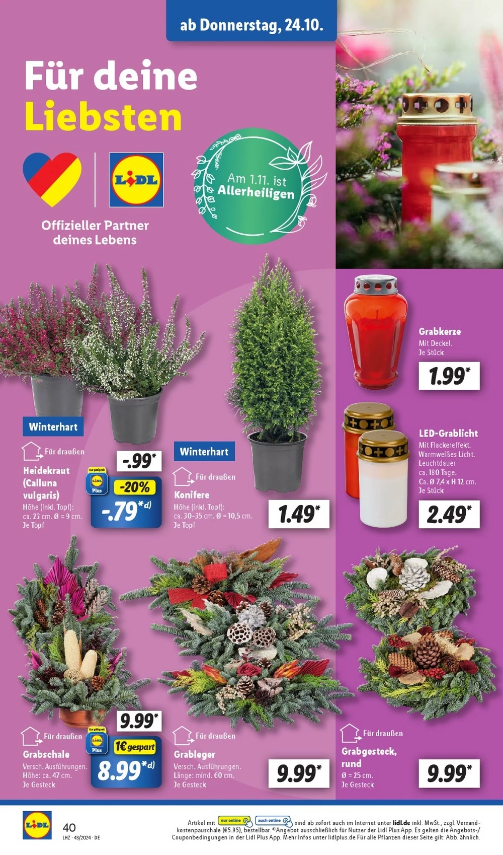 Lidl October 2024 Wöchentliche Angebote, Rabatte, Ermäßigungen und digitale Gutscheine.