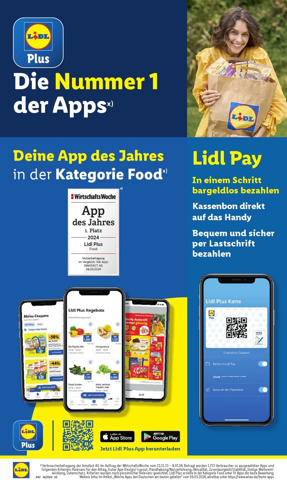 Lidl October 2024 Wöchentliche Angebote, Rabatte, Ermäßigungen und digitale Gutscheine.