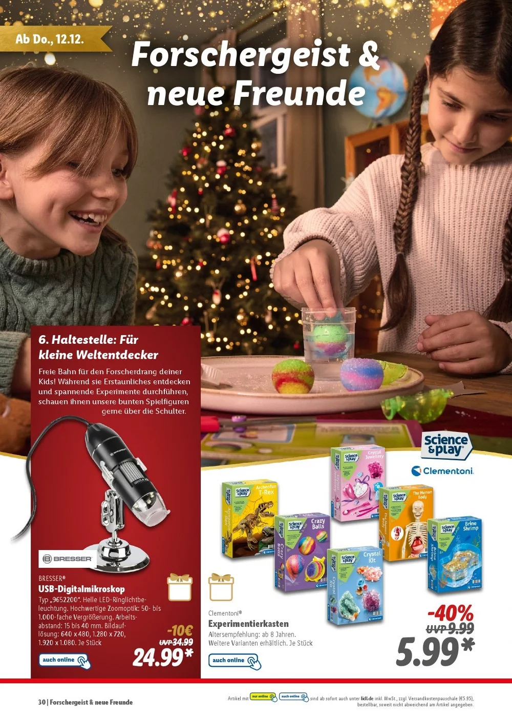 Lidl Weihnachten October 2024 Wöchentliche Angebote, Rabatte, Ermäßigungen und digitale Gutscheine.