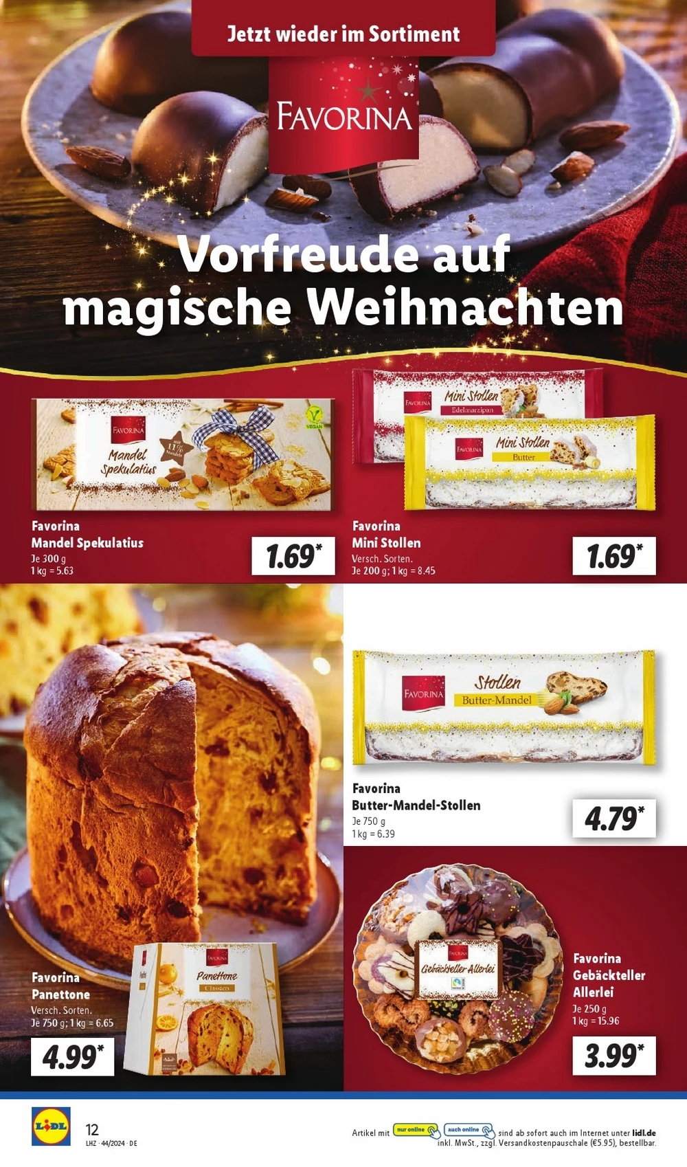 Lidl October 2024 Wöchentliche Angebote, Rabatte, Ermäßigungen und digitale Gutscheine.