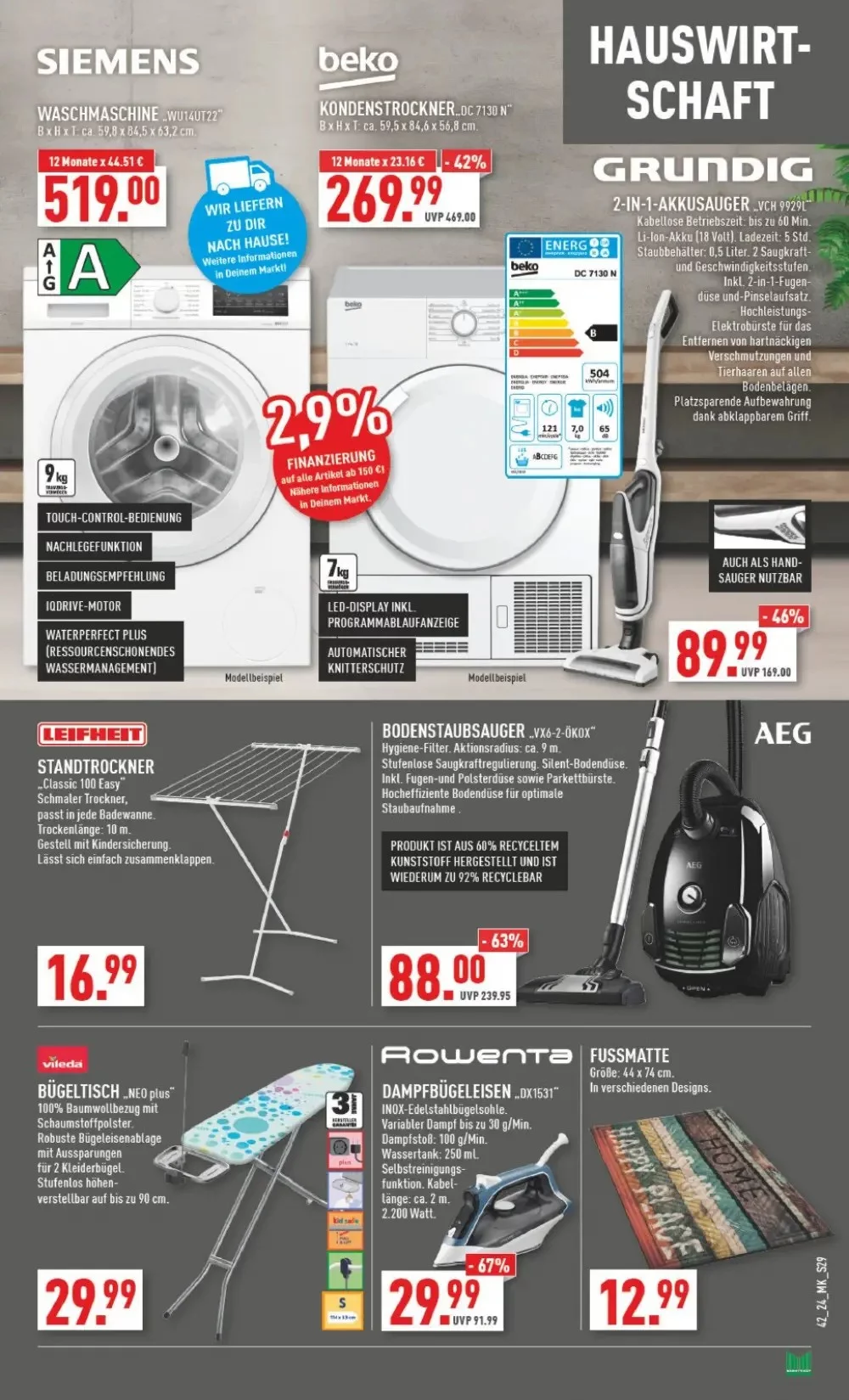 Marktkauf Prospekt October 2024 Wöchentliche Angebote, Rabatte, Ermäßigungen und digitale Gutscheine.