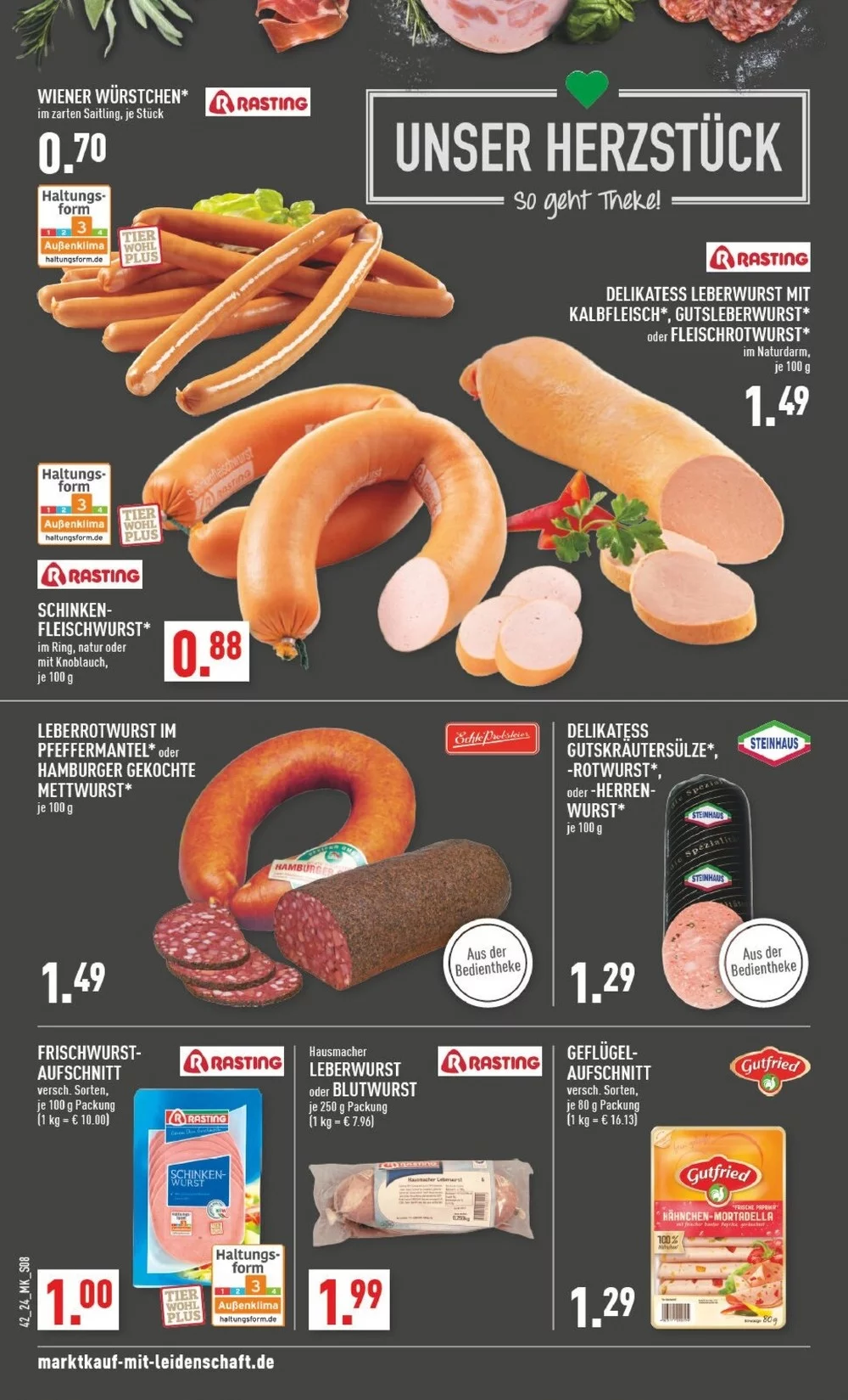 Marktkauf Prospekt October 2024 Wöchentliche Angebote, Rabatte, Ermäßigungen und digitale Gutscheine.