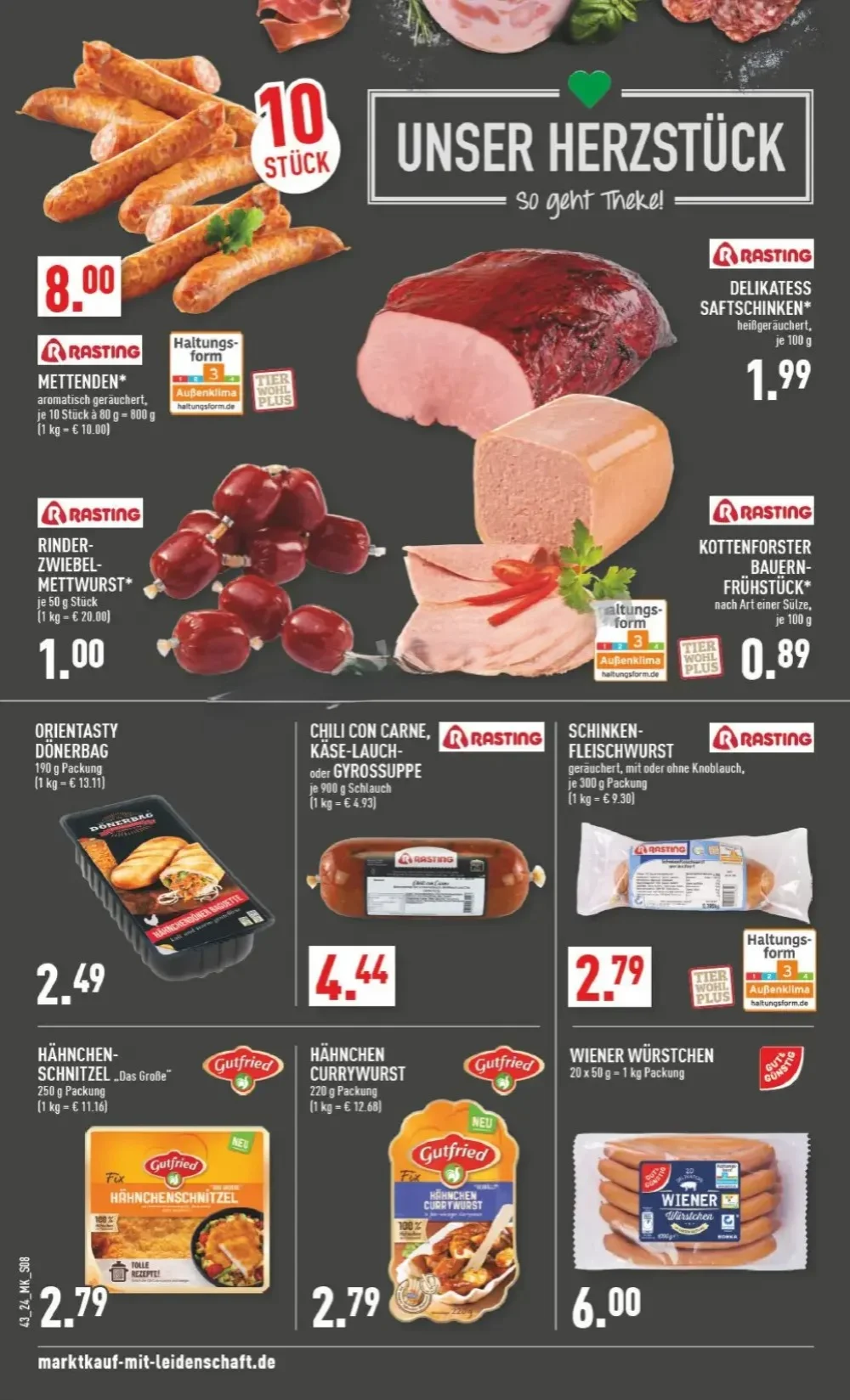 Marktkauf Prospekt October 2024 Wöchentliche Angebote, Rabatte, Ermäßigungen und digitale Gutscheine.