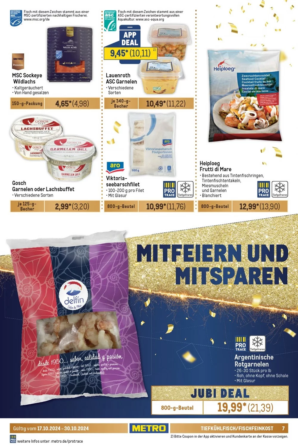 Metro Prospekt Food-Nonfood October 2024 Wöchentliche Angebote, Rabatte, Ermäßigungen und digitale Gutscheine.