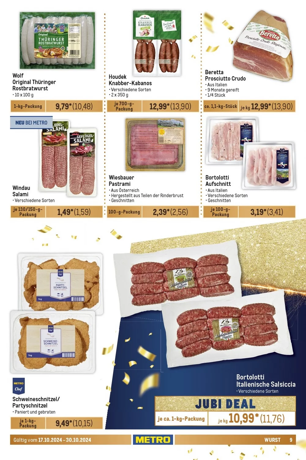 Metro Prospekt Food-Nonfood October 2024 Wöchentliche Angebote, Rabatte, Ermäßigungen und digitale Gutscheine.