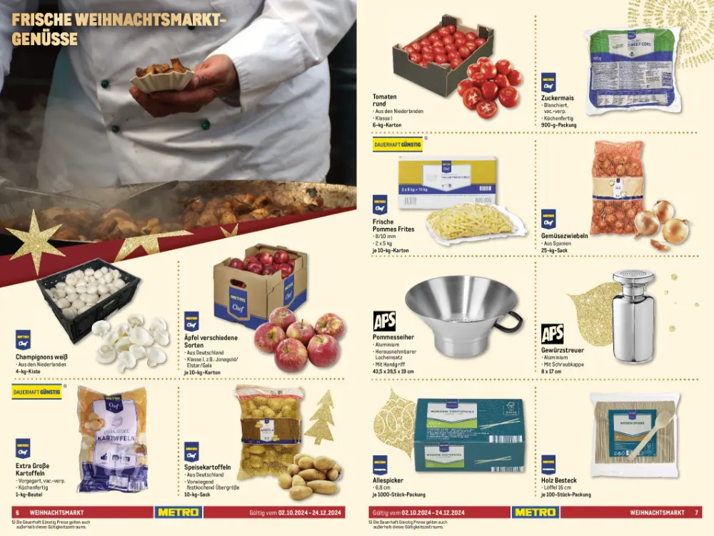 Metro Weihnachten January 2025 Wöchentliche Angebote, Rabatte, Ermäßigungen und digitale Gutscheine.