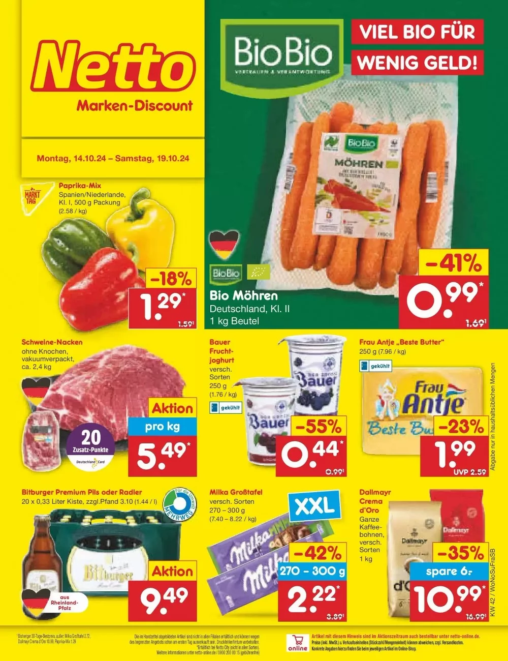 Netto Marken-Discount-Prospekt KW42