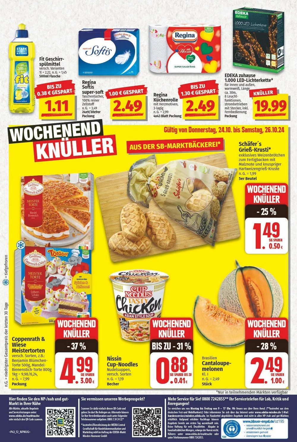 NP Discount Prospekt October 2024 Wöchentliche Angebote, Rabatte, Ermäßigungen und digitale Gutscheine.