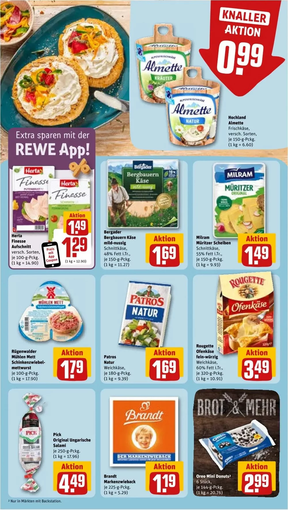 Rewe October 2024 Wöchentliche Angebote, Rabatte, Ermäßigungen und digitale Gutscheine.