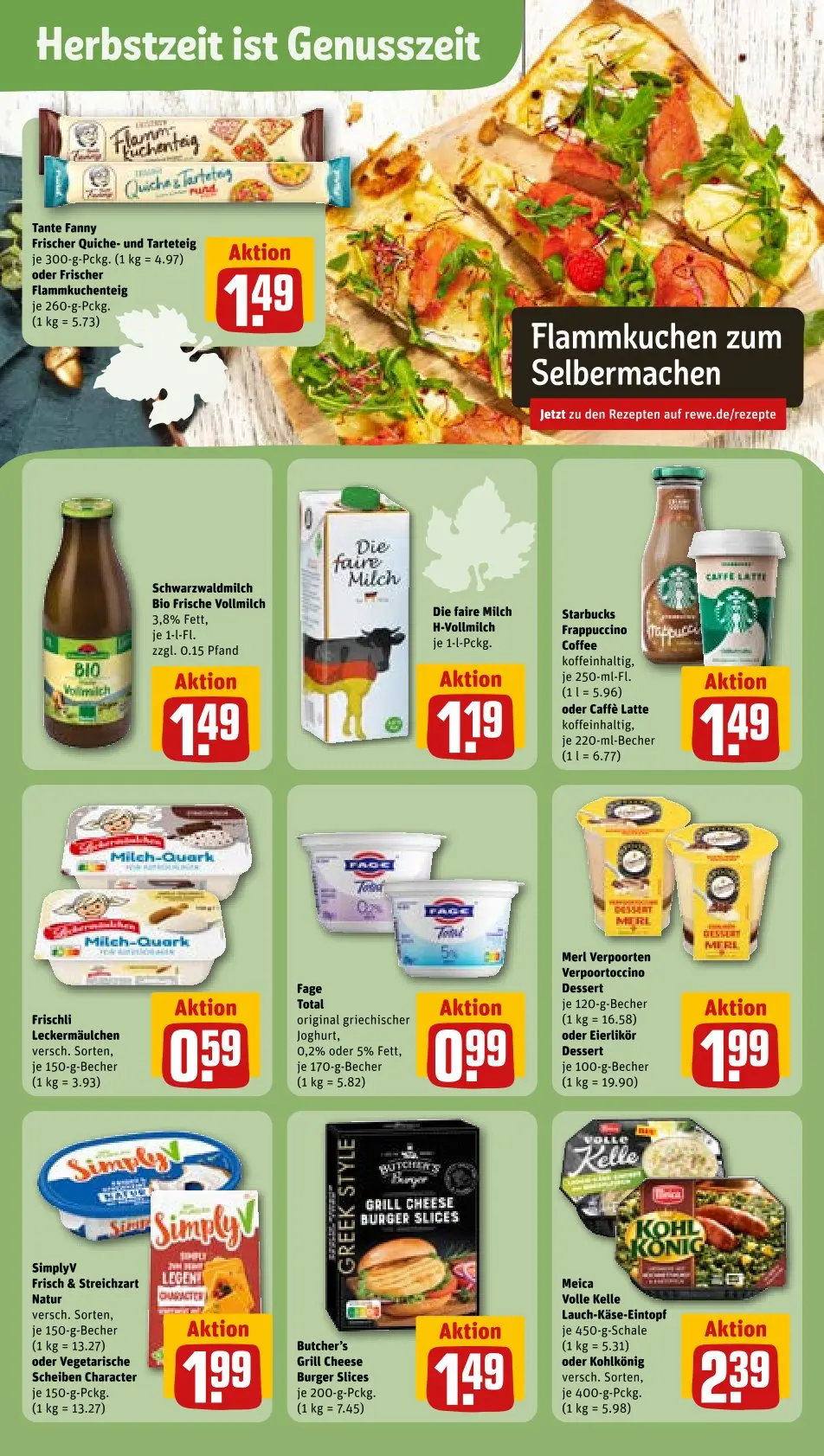 Rewe Prospekt October 2024 Wöchentliche Angebote, Rabatte, Ermäßigungen und digitale Gutscheine.