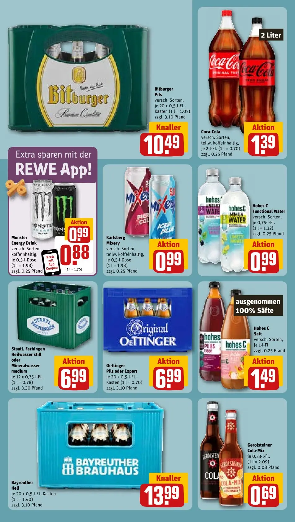 Rewe Prospekt October 2024 Wöchentliche Angebote, Rabatte, Ermäßigungen und digitale Gutscheine.