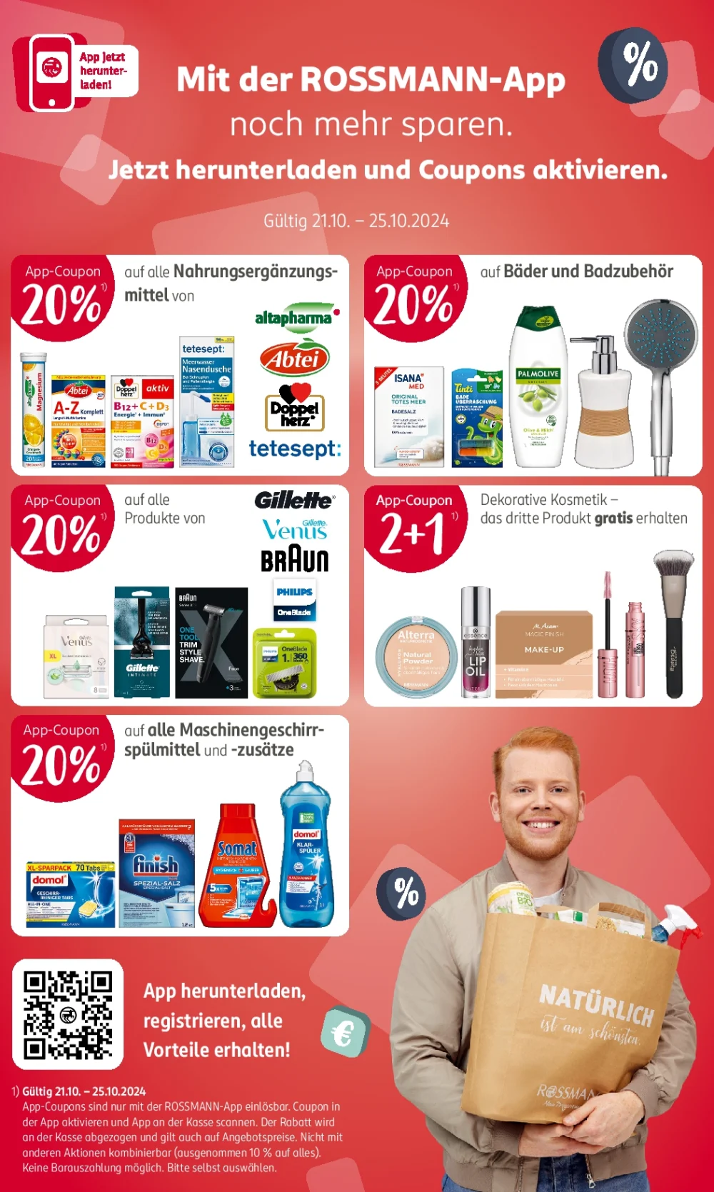 Rossmann October 2024 Wöchentliche Angebote, Rabatte, Ermäßigungen und digitale Gutscheine.