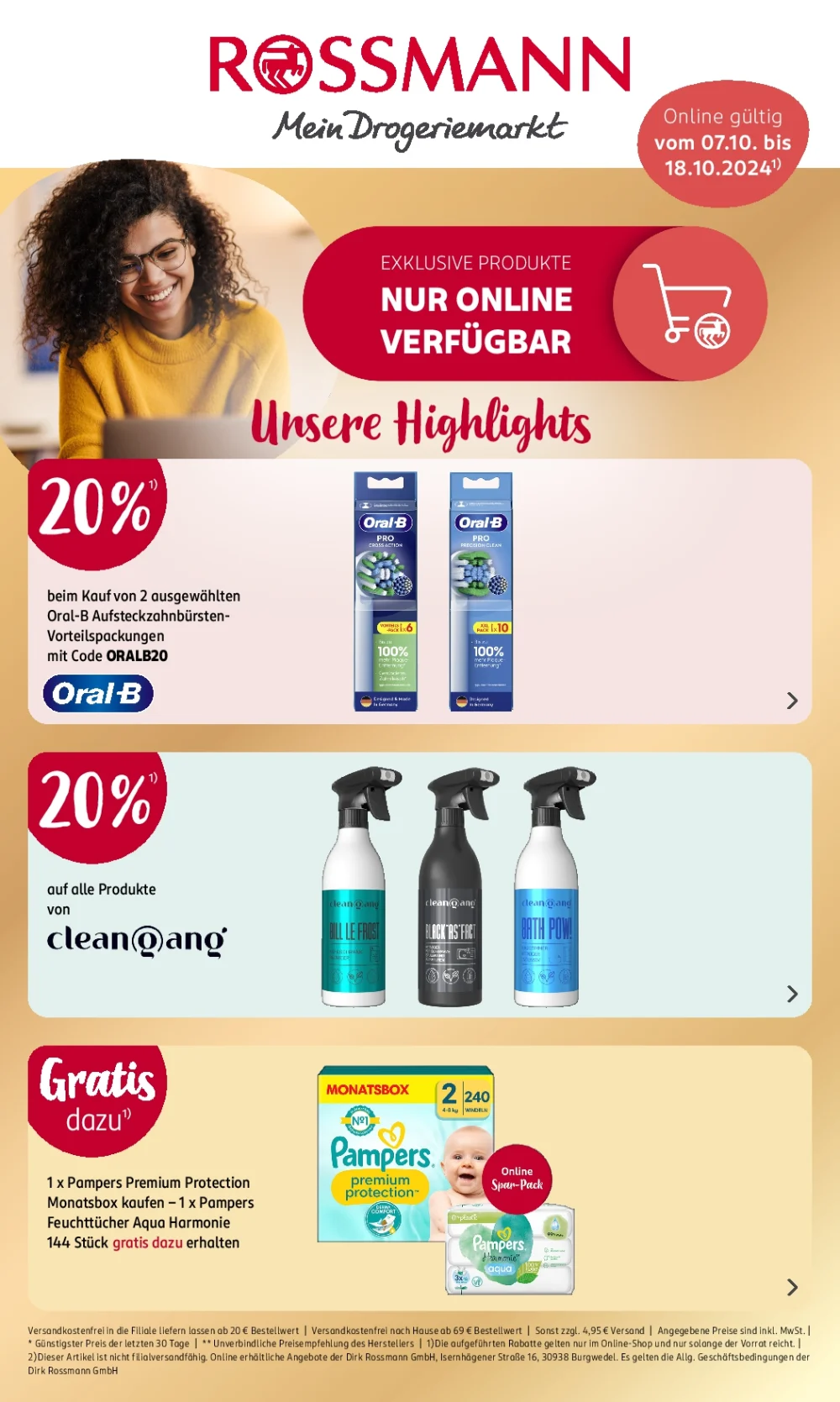 Rossmann Prospekt Online Oktober 7-18