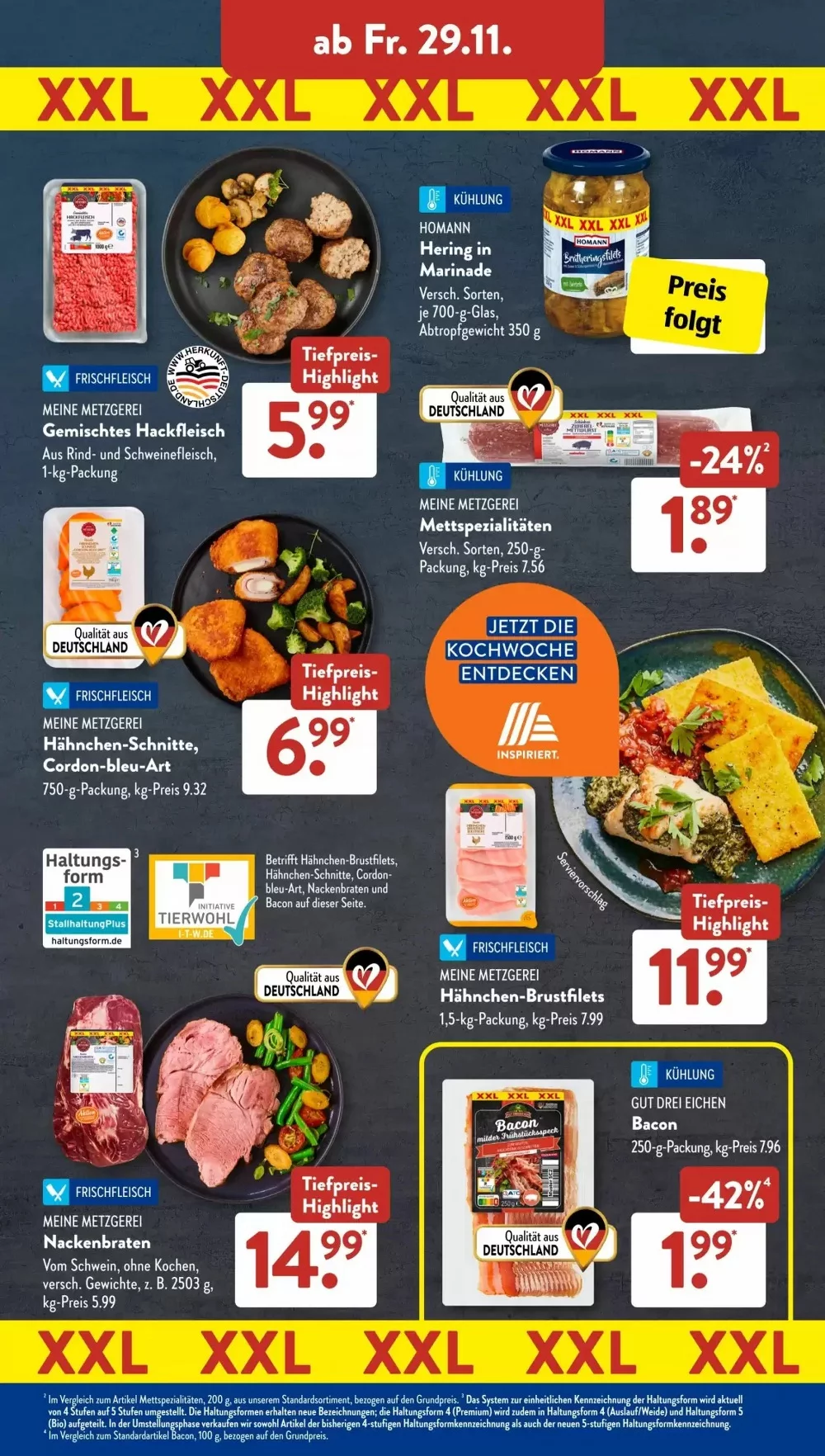 Aldi Süd Prospekt November 2024 Wöchentliche Angebote, Rabatte, Ermäßigungen und digitale Gutscheine.