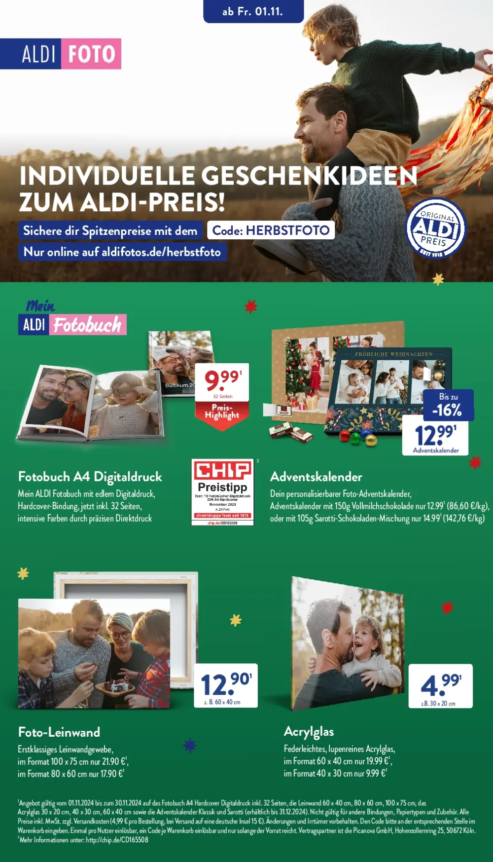 Aldi Süd November 2024 Wöchentliche Angebote, Rabatte, Ermäßigungen und digitale Gutscheine.