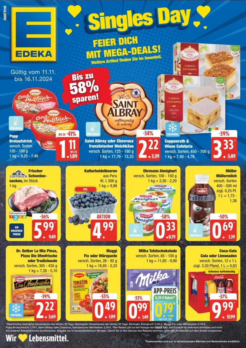 Edeka Frischemarkt Prospekt KW46