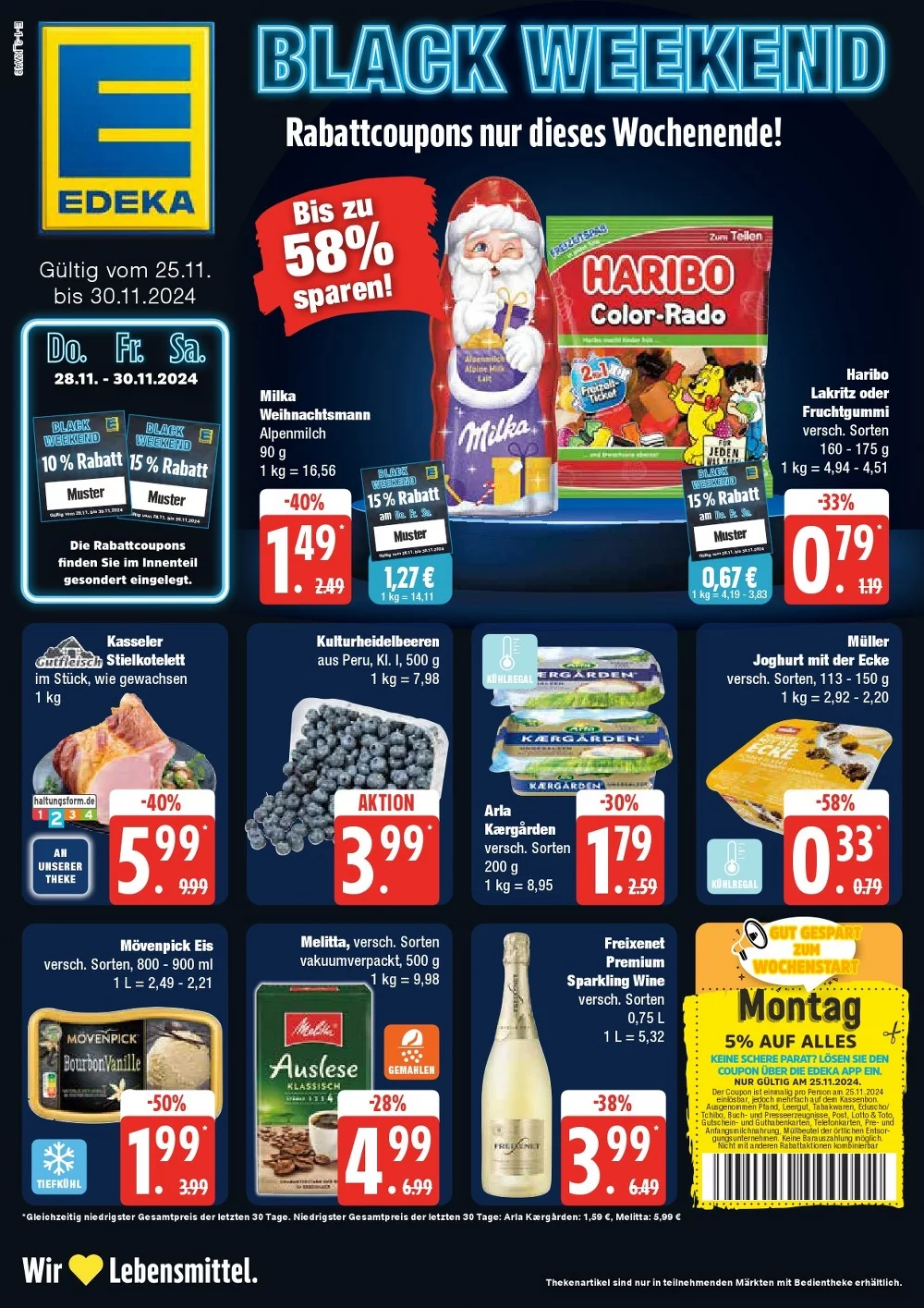 Edeka Nord Prospekt KW48 Black Friday 2024