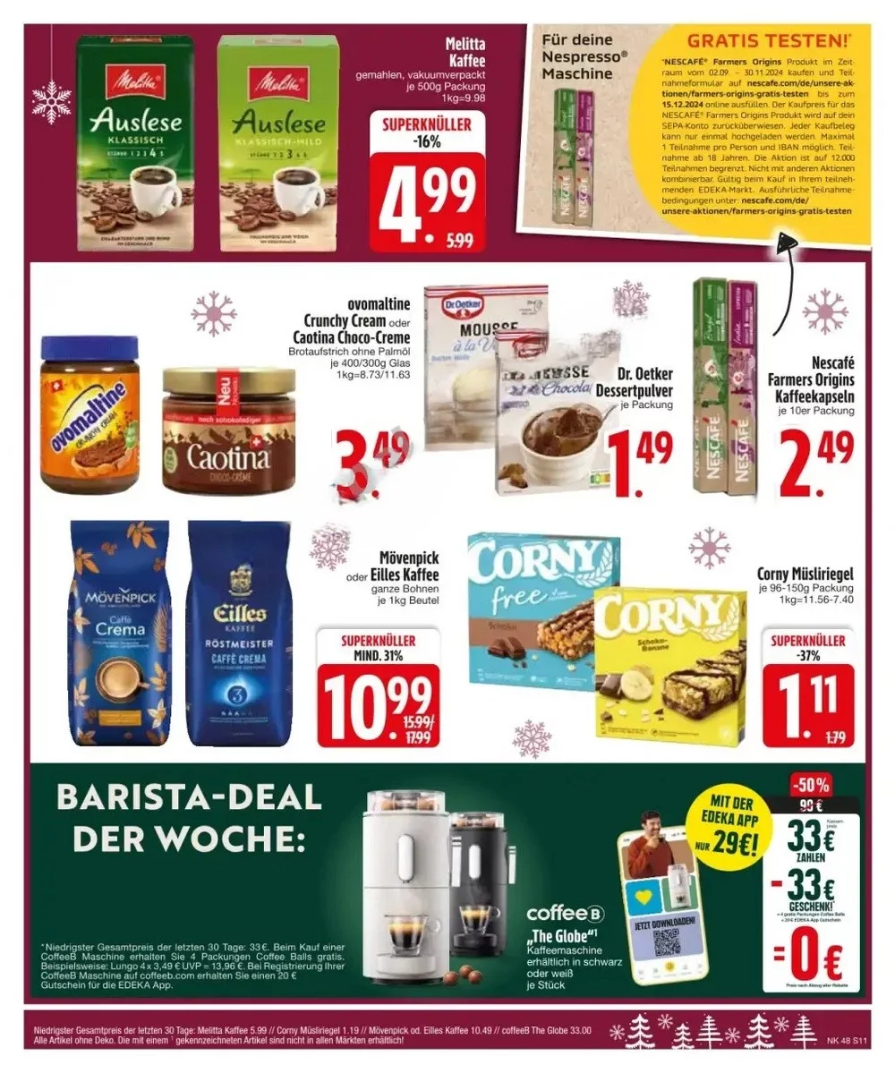 Edeka Black Friday November 2024 Wöchentliche Angebote, Rabatte, Ermäßigungen und digitale Gutscheine.