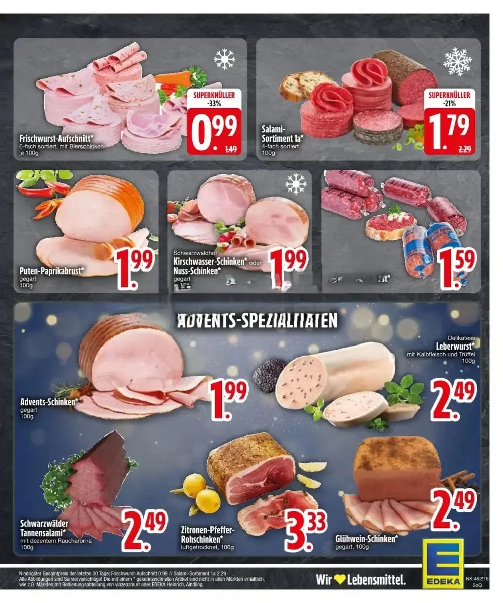 Edeka Black Friday November 2024 Wöchentliche Angebote, Rabatte, Ermäßigungen und digitale Gutscheine.