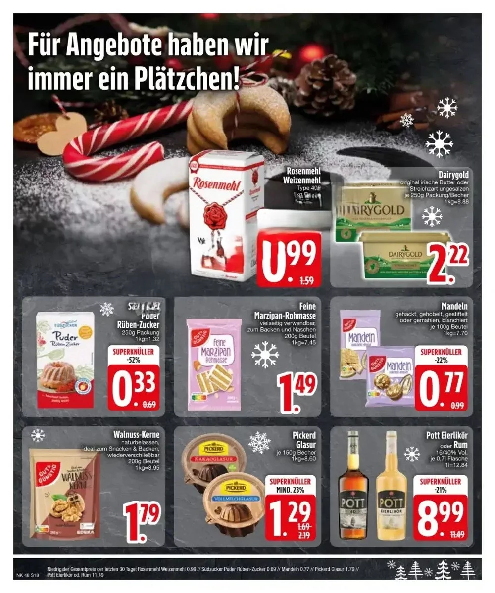 Edeka Black Friday November 2024 Wöchentliche Angebote, Rabatte, Ermäßigungen und digitale Gutscheine.