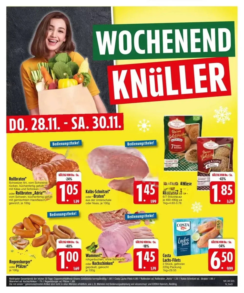 Edeka Black Friday November 2024 Wöchentliche Angebote, Rabatte, Ermäßigungen und digitale Gutscheine.