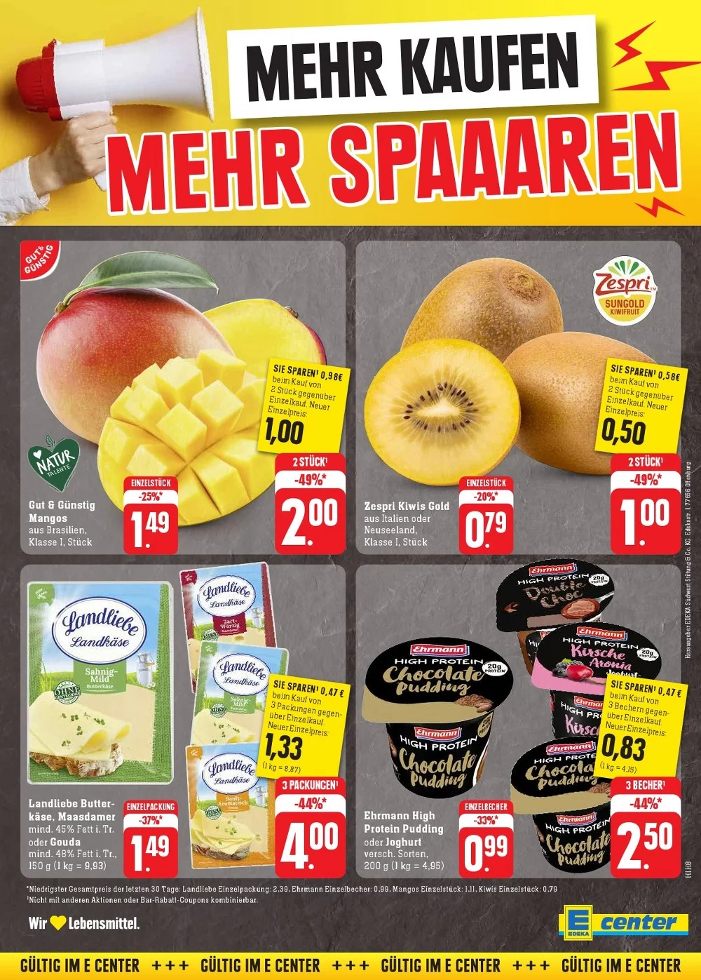 Edeka Sudwest November 2024 Wöchentliche Angebote, Rabatte, Ermäßigungen und digitale Gutscheine.