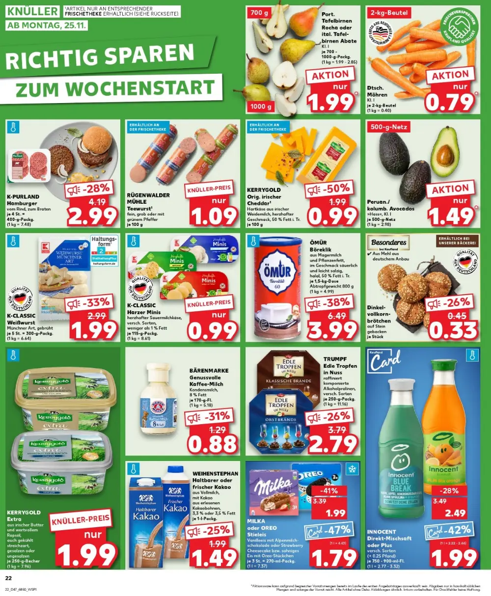 Kaufland Prospekt November 2024 Wöchentliche Angebote, Rabatte, Ermäßigungen und digitale Gutscheine.