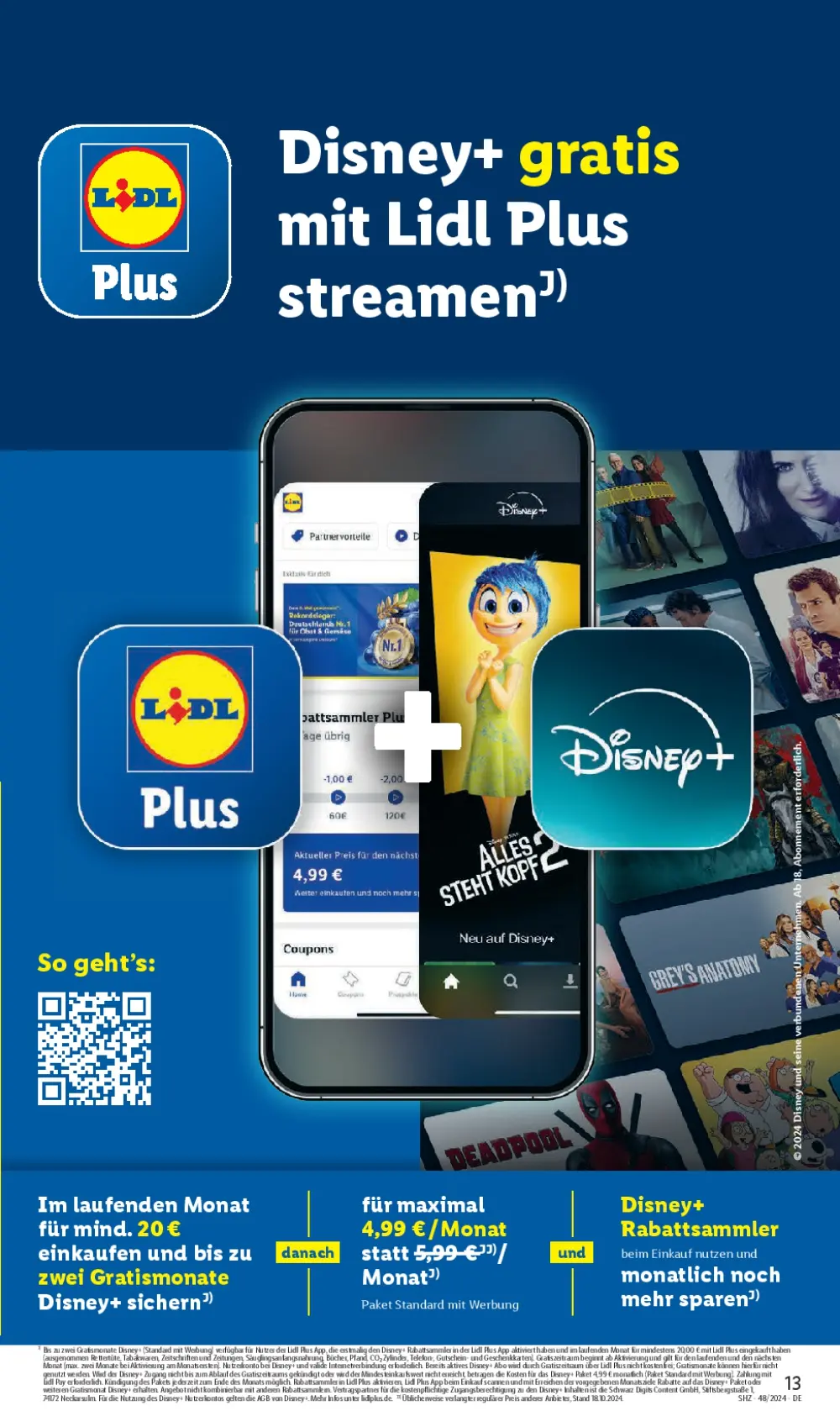 Lidl Black Friday November 2024 Wöchentliche Angebote, Rabatte, Ermäßigungen und digitale Gutscheine.