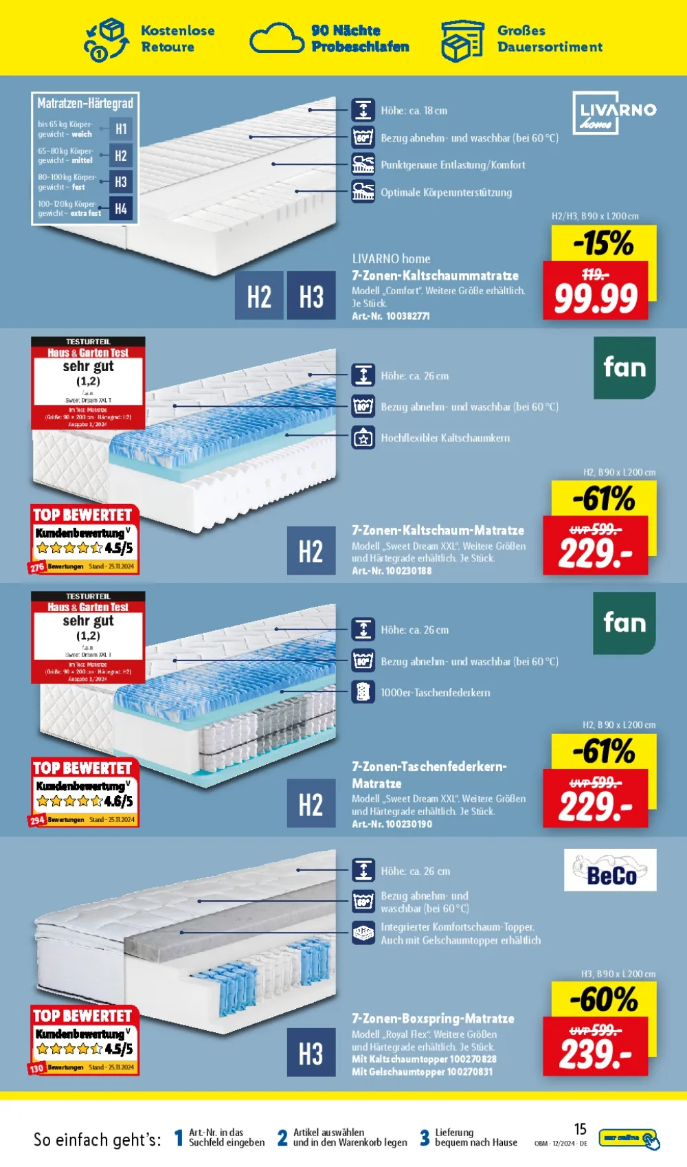 Lidl Prospekt January 2025 Wöchentliche Angebote, Rabatte, Ermäßigungen und digitale Gutscheine.