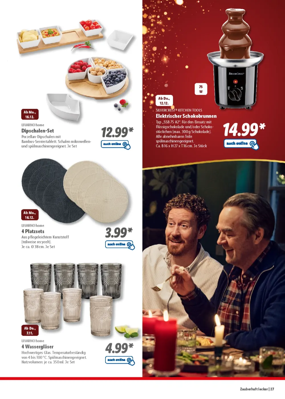 Lidl Weihnachten November 2024 Wöchentliche Angebote, Rabatte, Ermäßigungen und digitale Gutscheine.