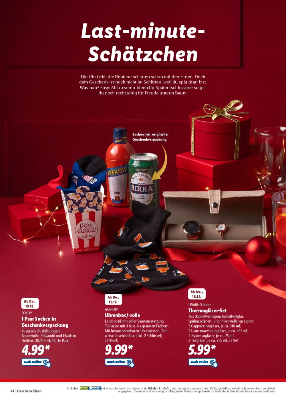 Lidl Weihnachten December 2024 Wöchentliche Angebote, Rabatte, Ermäßigungen und digitale Gutscheine.