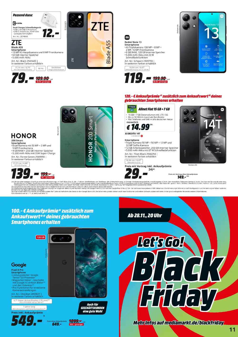 MediaMarkt Black Friday November 2024 Wöchentliche Angebote, Rabatte, Ermäßigungen und digitale Gutscheine.