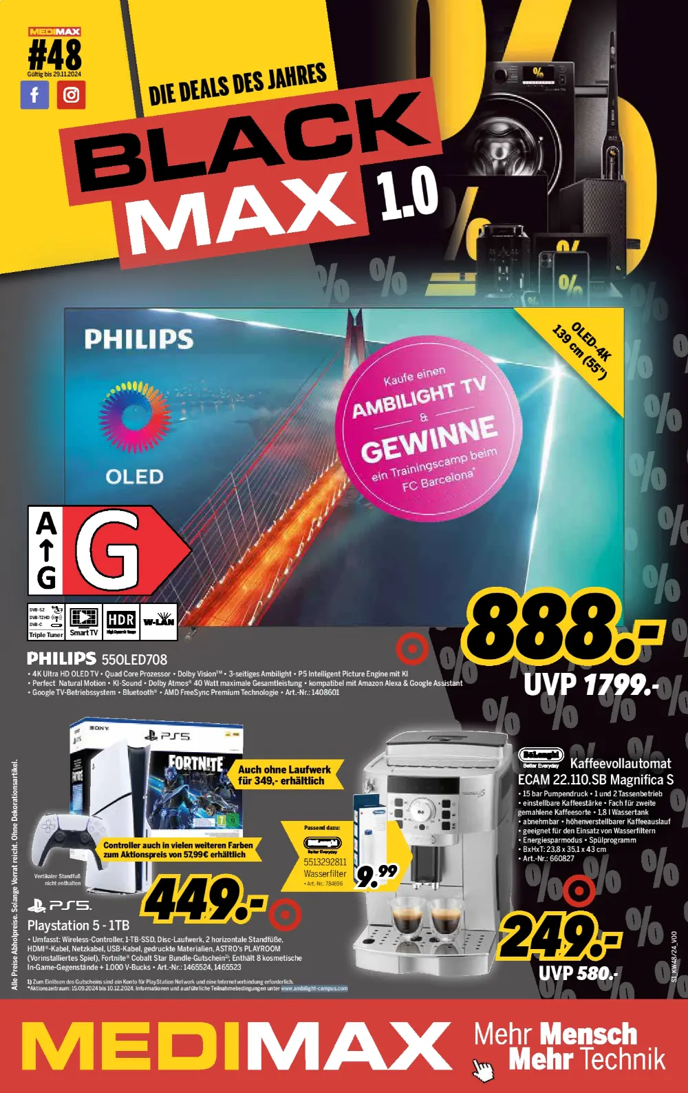 Medimax Prospekt KW48 Black Friday 2024