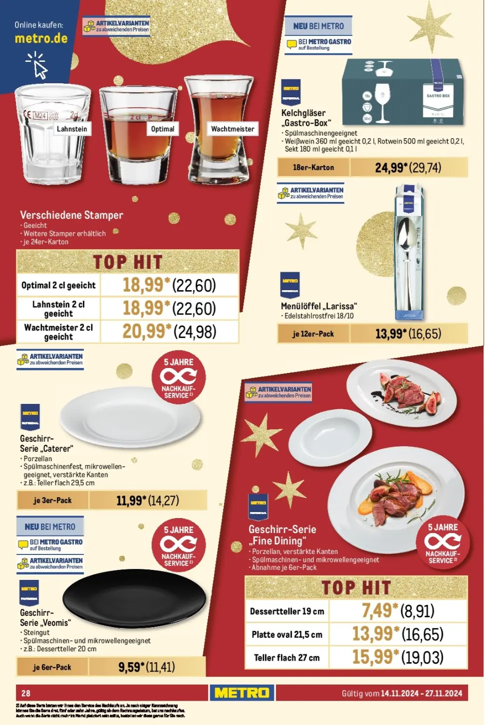 Metro November 2024 Wöchentliche Angebote, Rabatte, Ermäßigungen und digitale Gutscheine.