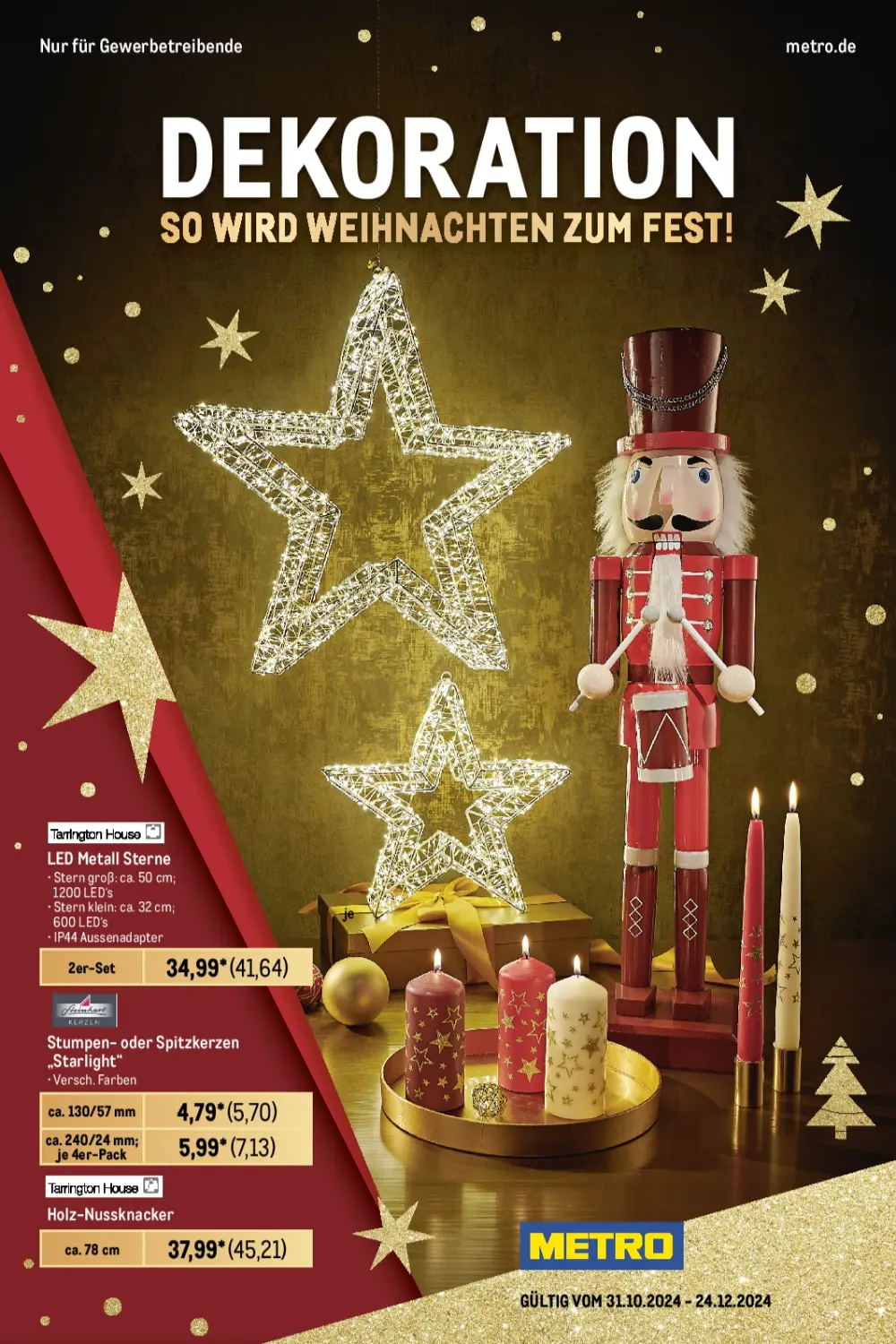 Metro Weihnachten Prospekt 2024