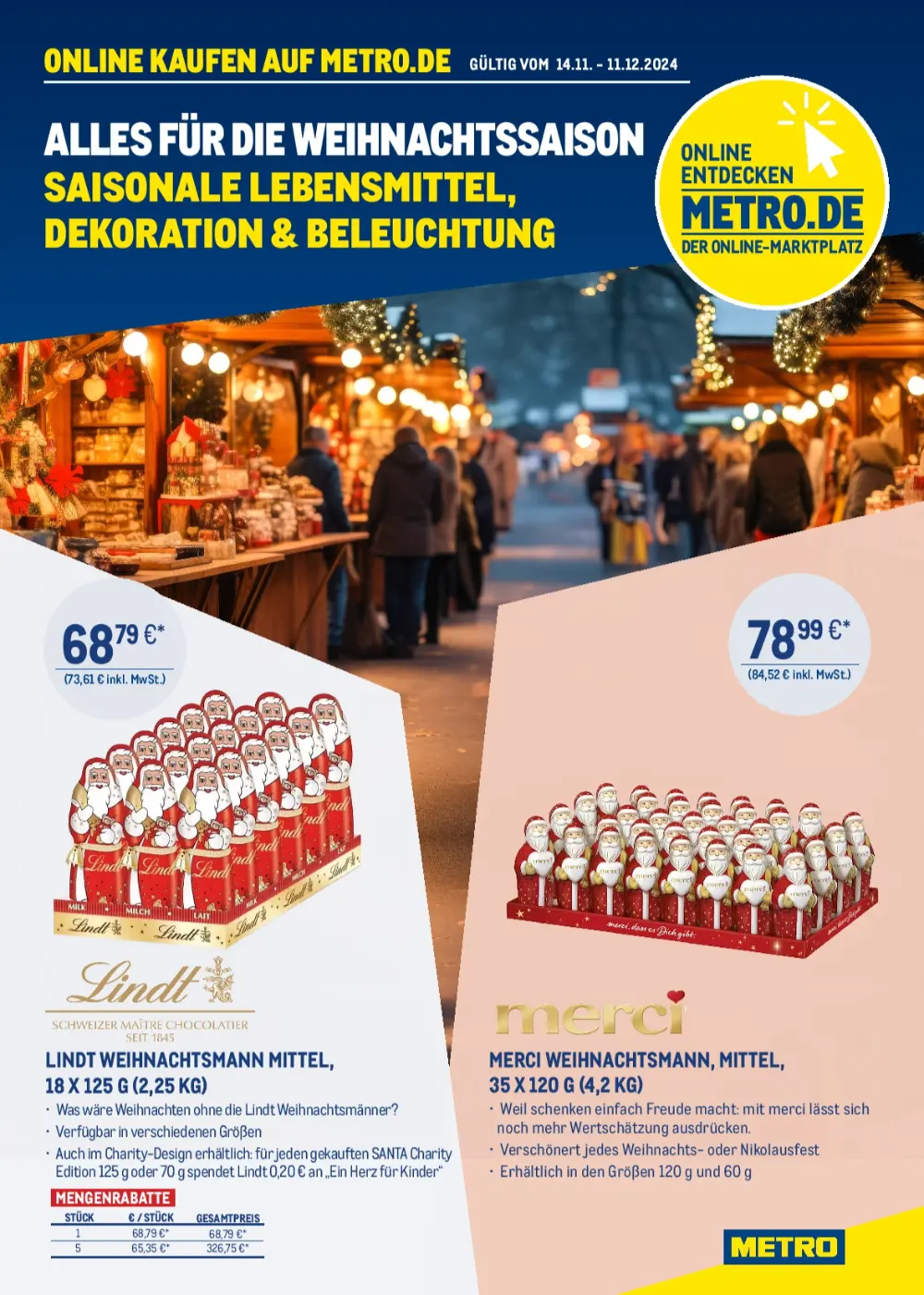 Metro Weihnachten January 2025 Wöchentliche Angebote, Rabatte, Ermäßigungen und digitale Gutscheine.