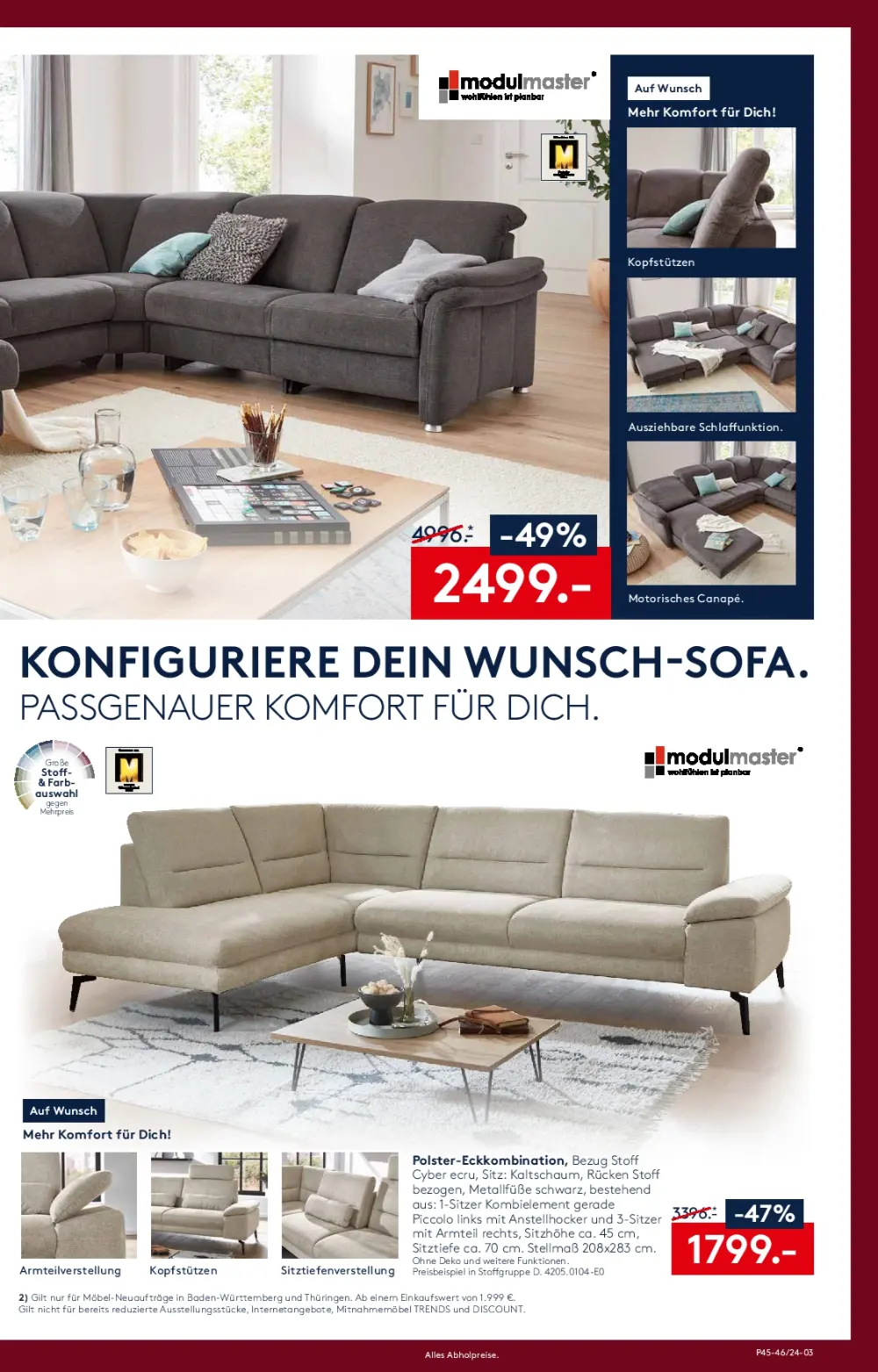 Möbel Rieger Black Friday November 2024 Wöchentliche Angebote, Rabatte, Ermäßigungen und digitale Gutscheine.