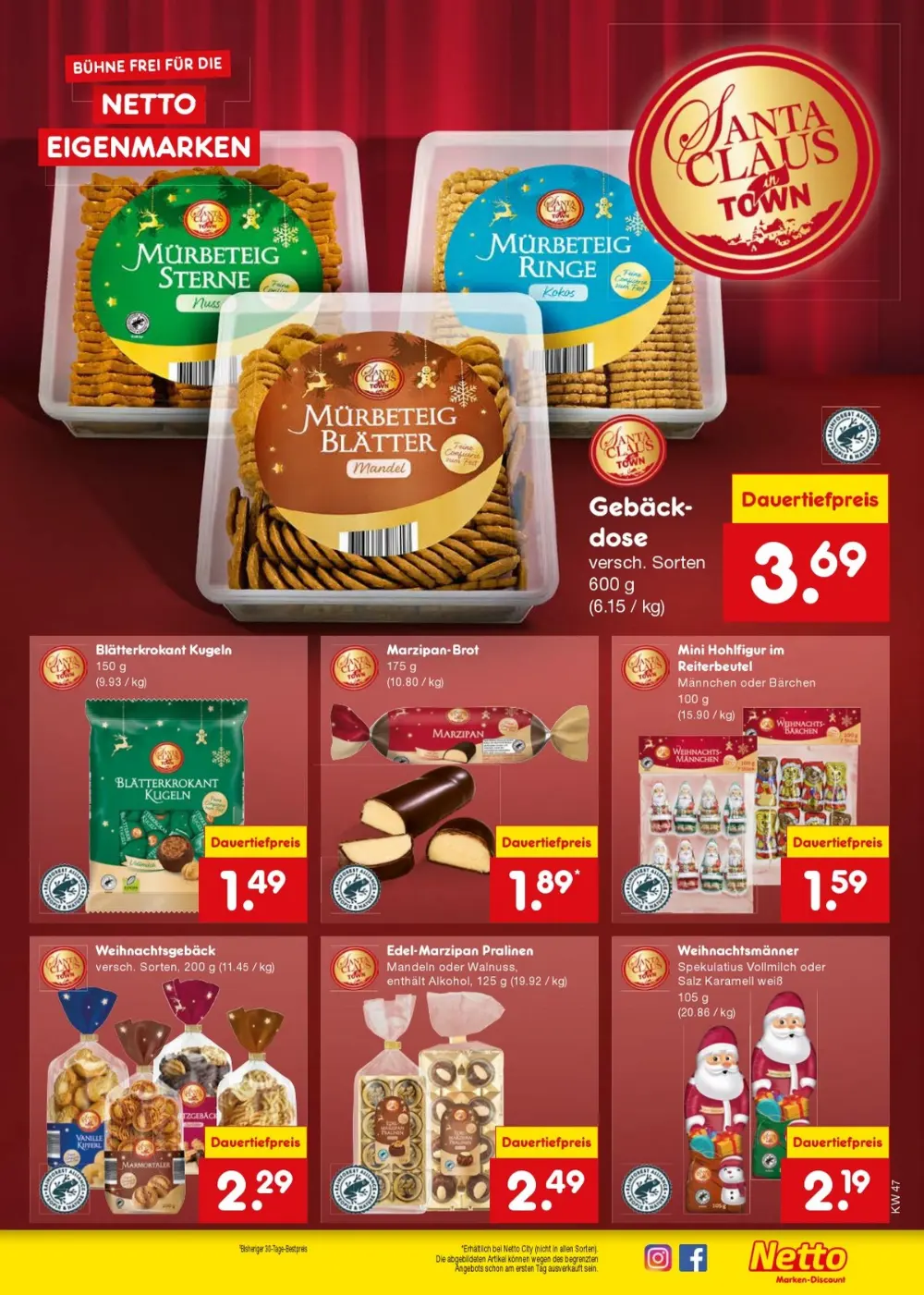 Netto Marken-Discount Black Friday November 2024 Wöchentliche Angebote, Rabatte, Ermäßigungen und digitale Gutscheine.