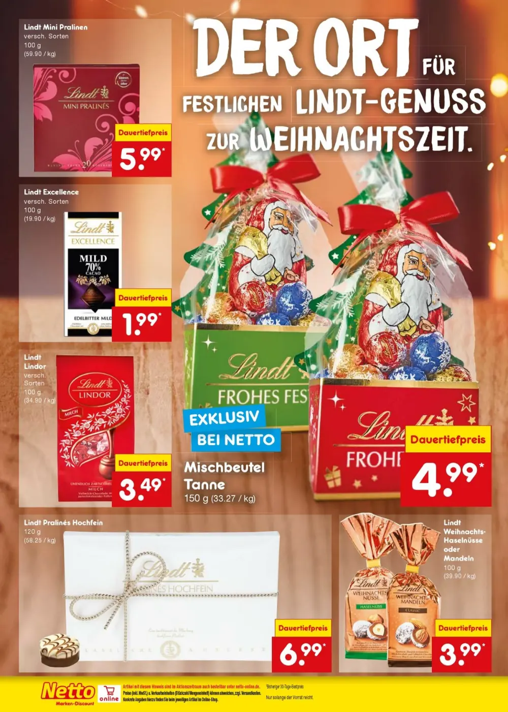 Netto Marken-Discount Black Friday November 2024 Wöchentliche Angebote, Rabatte, Ermäßigungen und digitale Gutscheine.