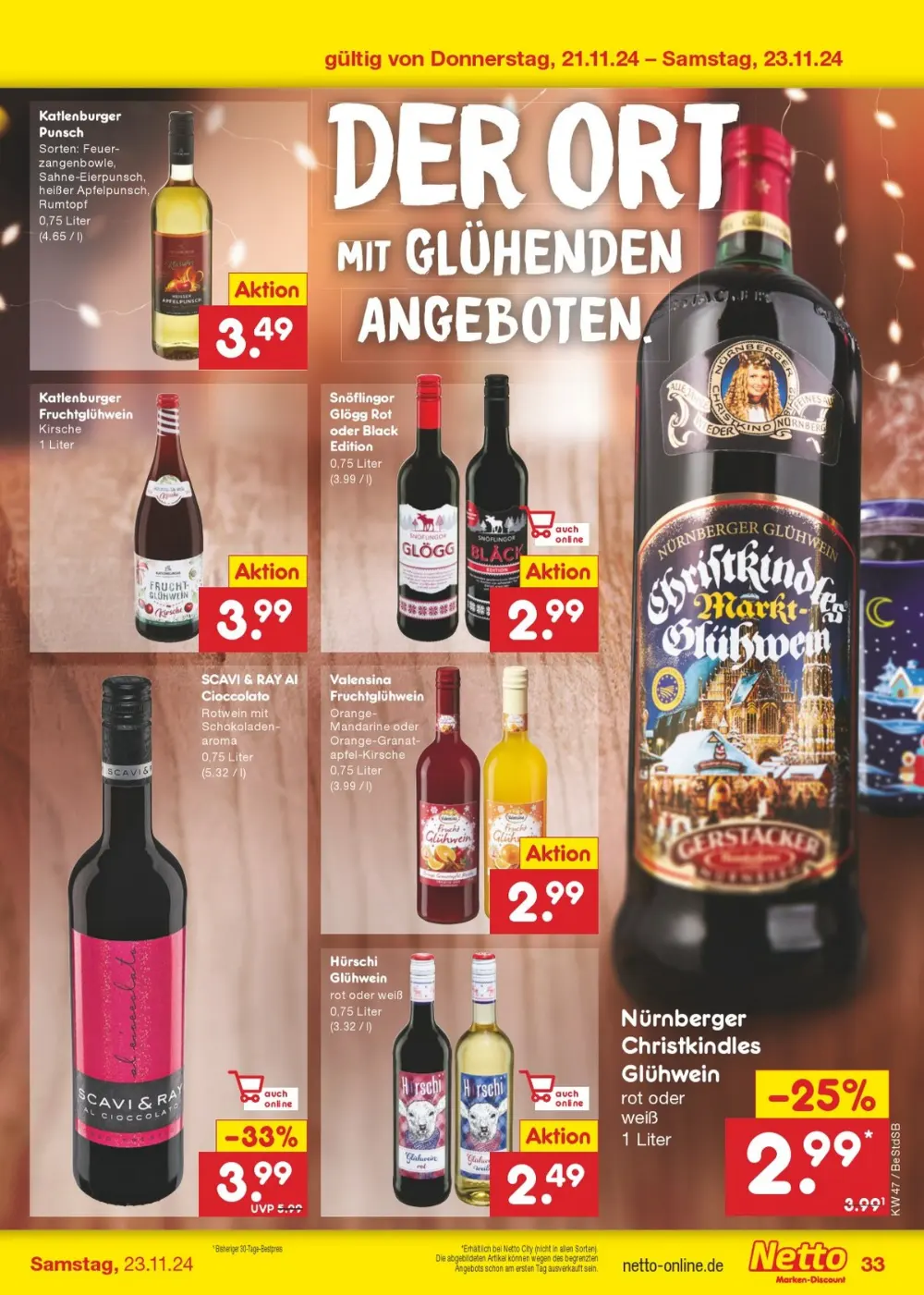 Netto Marken-Discount Black Friday November 2024 Wöchentliche Angebote, Rabatte, Ermäßigungen und digitale Gutscheine.