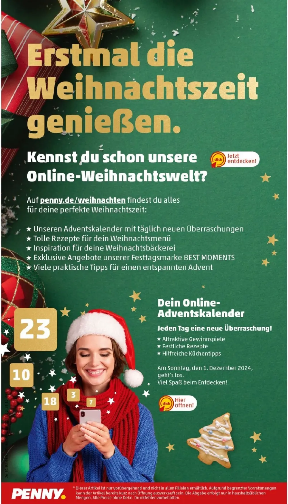 Penny December 2024 Wöchentliche Angebote, Rabatte, Ermäßigungen und digitale Gutscheine.