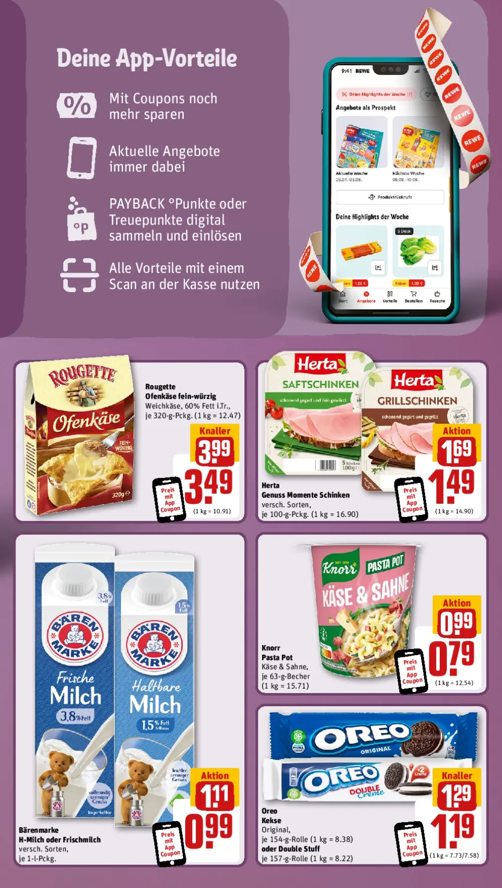 Rewe Black Friday November 2024 Wöchentliche Angebote, Rabatte, Ermäßigungen und digitale Gutscheine.