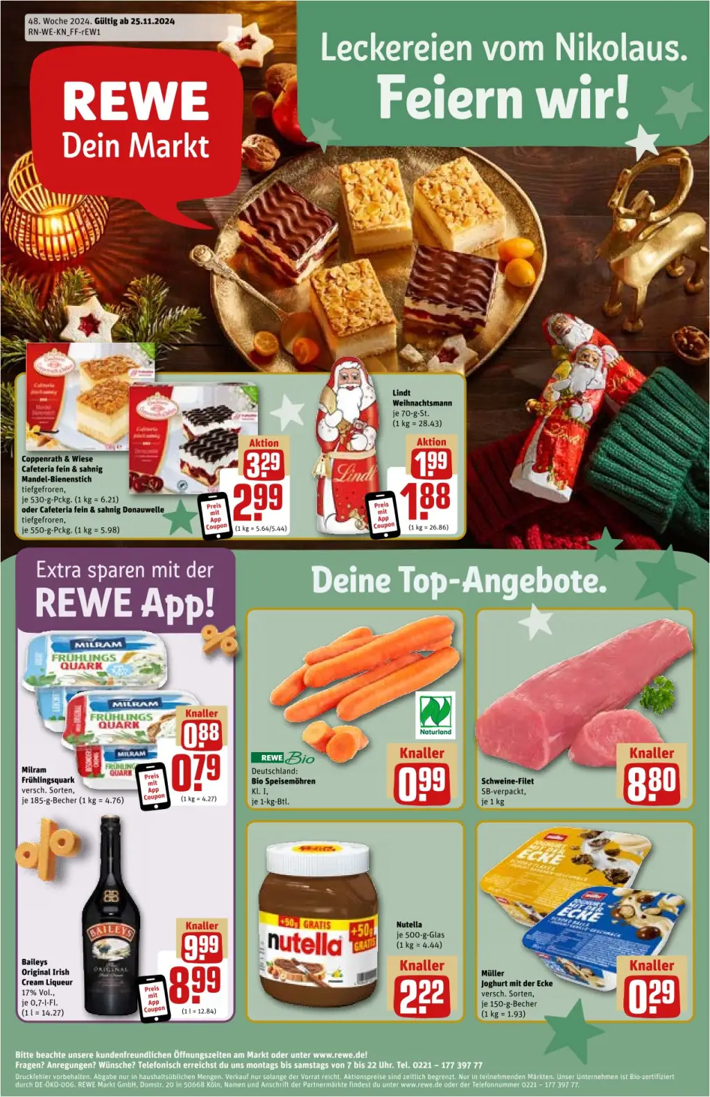 Rewe Prospekt KW48 Black Friday 2024