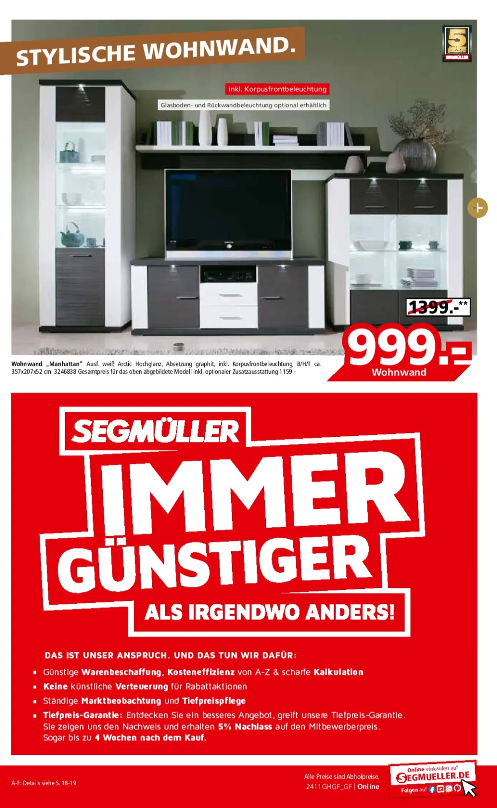 Segmüller Black Friday November 2024 Wöchentliche Angebote, Rabatte, Ermäßigungen und digitale Gutscheine.