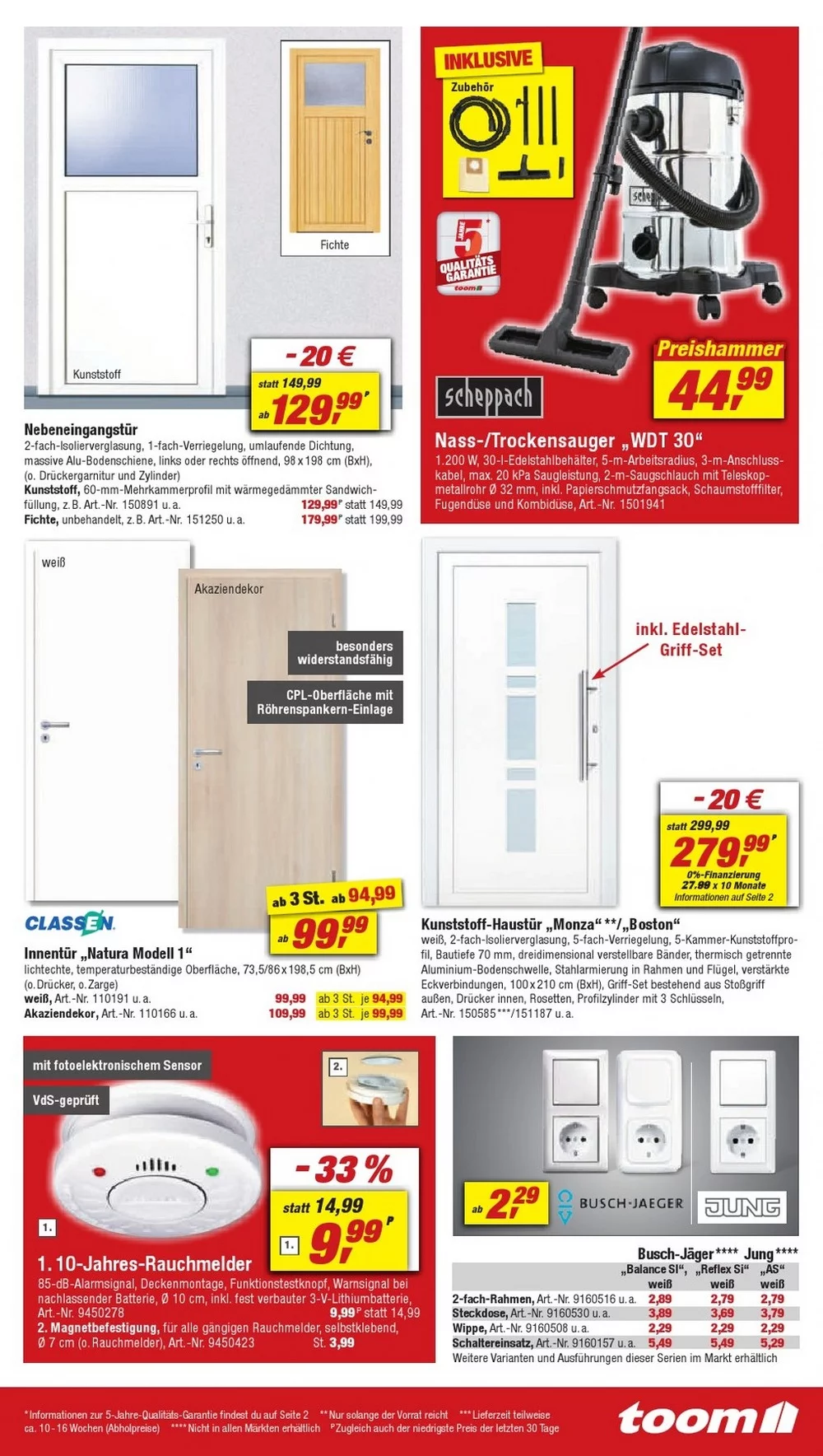 Toom Baumarkt November 2024 Wöchentliche Angebote, Rabatte, Ermäßigungen und digitale Gutscheine.