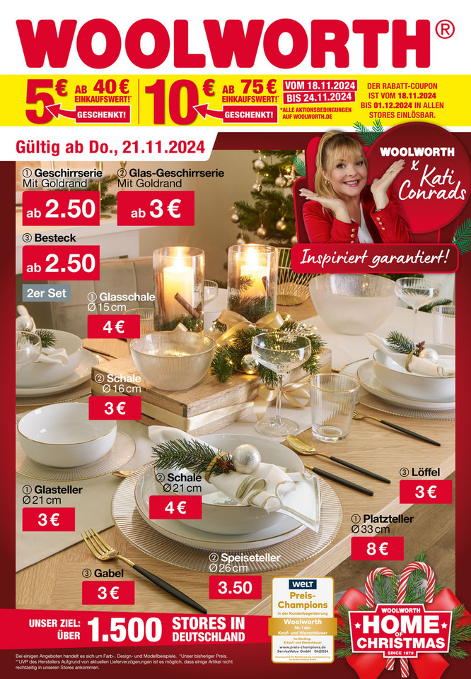 Woolworth Weihnachten Angebote 2024