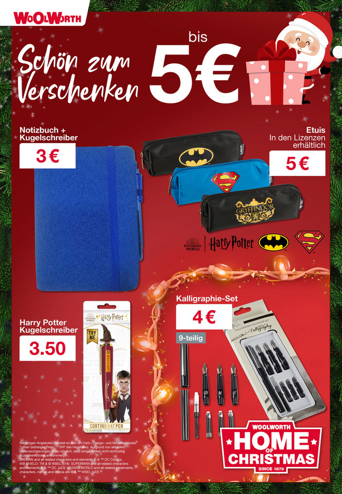 Woolworth Weihnachten November 2024 Wöchentliche Angebote, Rabatte, Ermäßigungen und digitale Gutscheine.