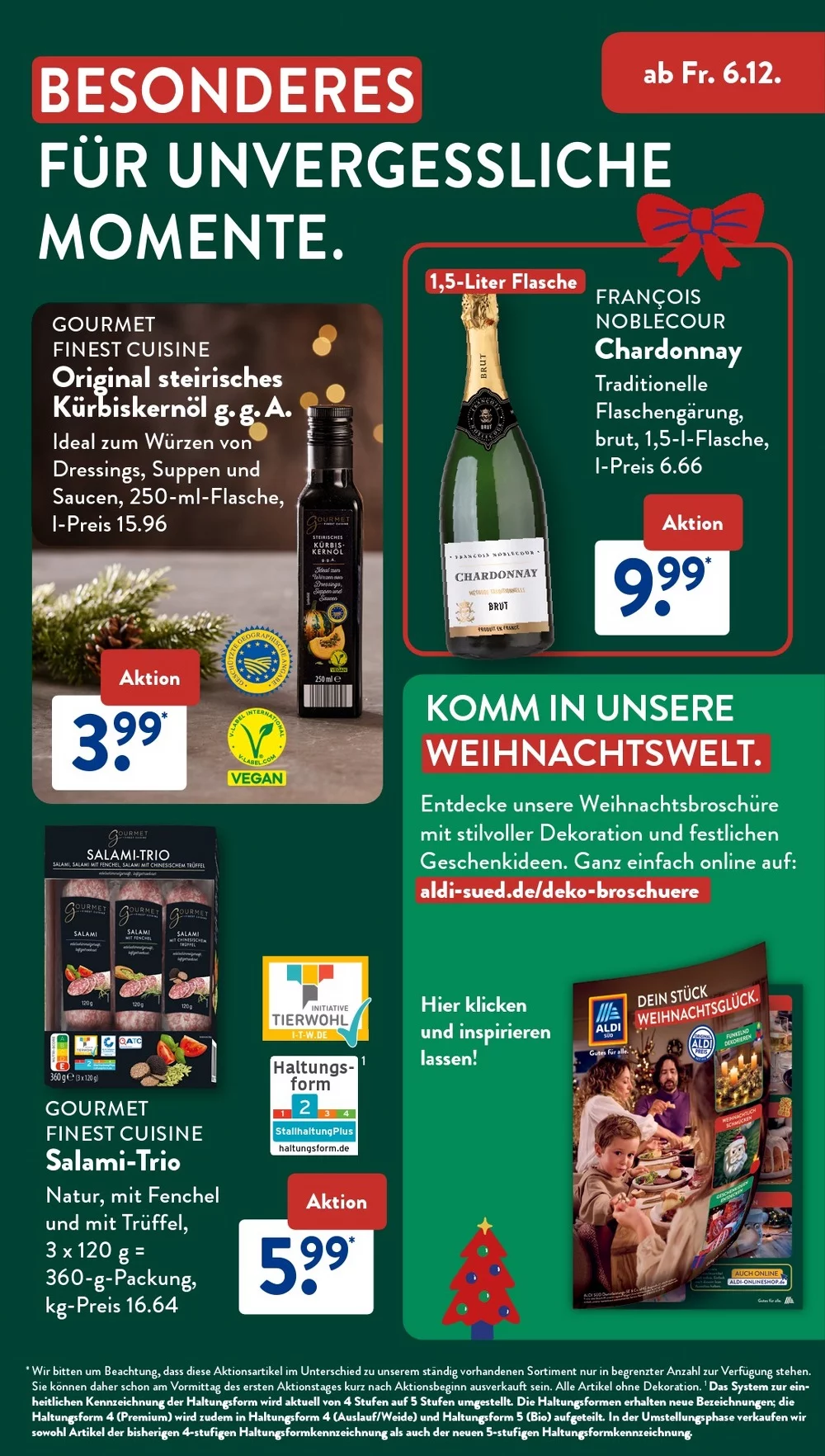 Aldi Süd December 2024 Wöchentliche Angebote, Rabatte, Ermäßigungen und digitale Gutscheine.