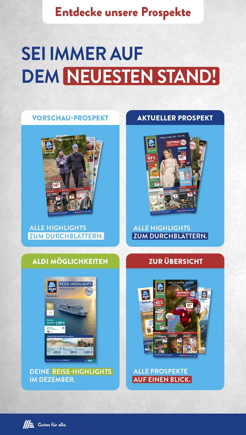 Aldi Süd December 2024 Wöchentliche Angebote, Rabatte, Ermäßigungen und digitale Gutscheine.